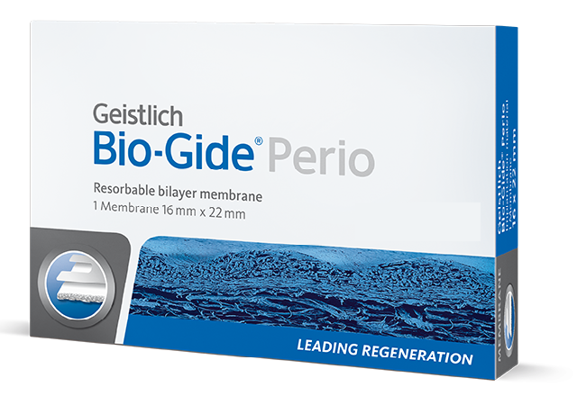 Bio-Gide Perio - биогайд резорбирующая мембрана 25х25мм