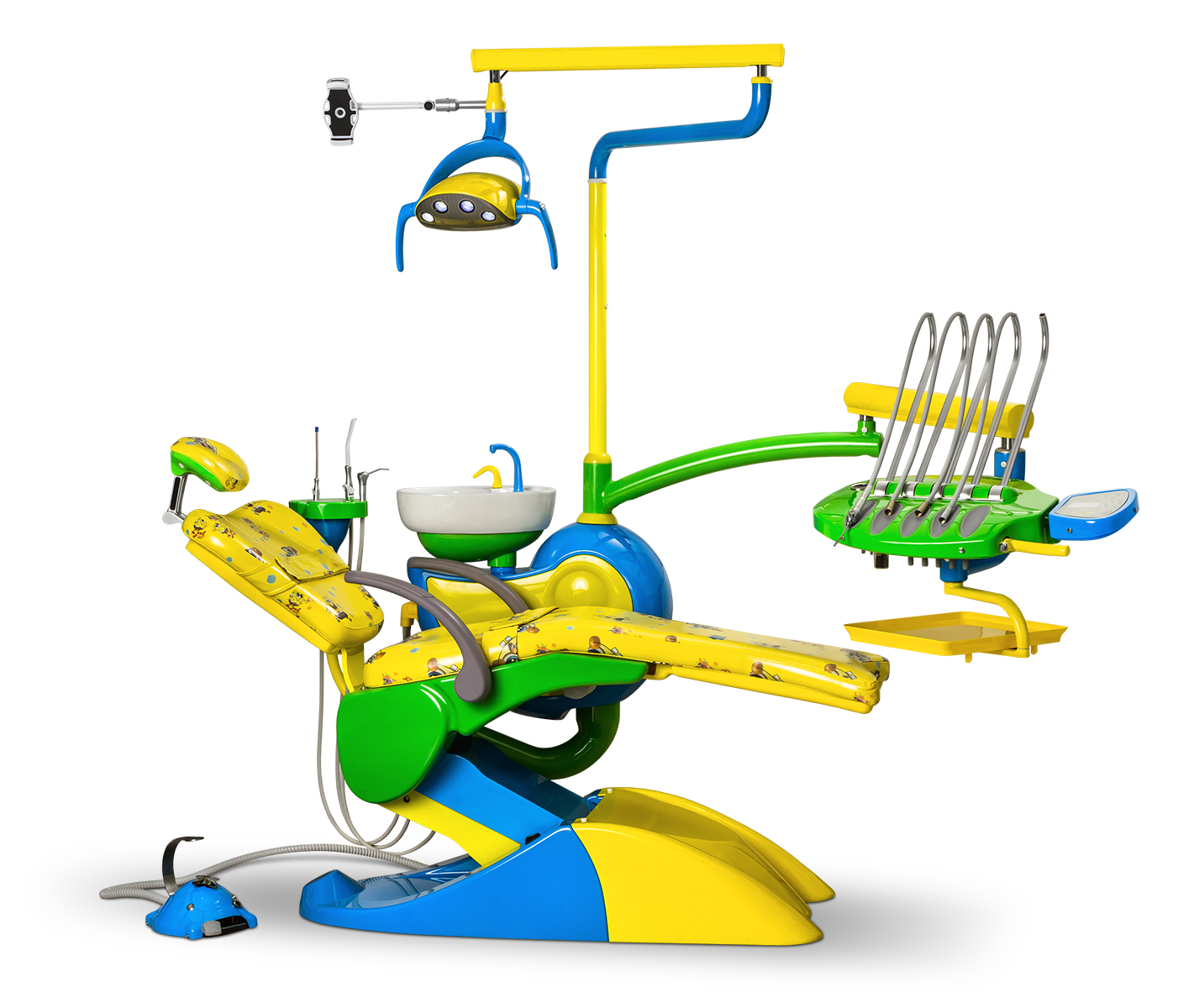 Стоматологическая установка M10 Safety верхняя подача, детская