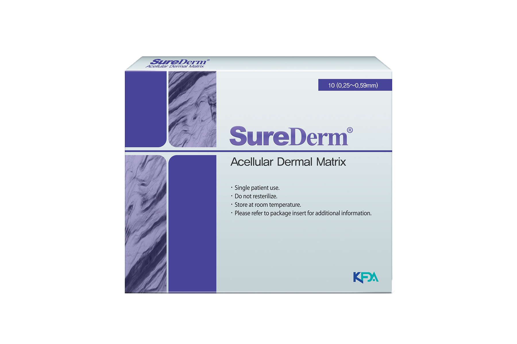 Ацеллюлярный дермальный матрикс SureDerm 1022 Osstem SUREDERM1022